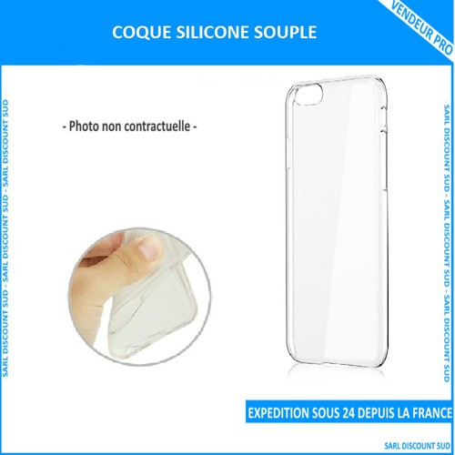 Coque silicone souple pour - souple,